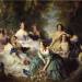 The Empress Eugenie Surrounded by her Ladies in Waiting